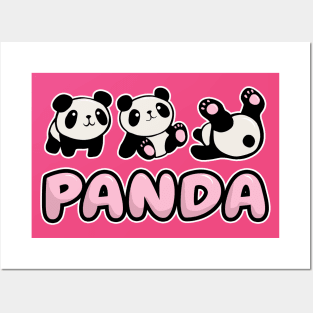 Panda Posters and Art